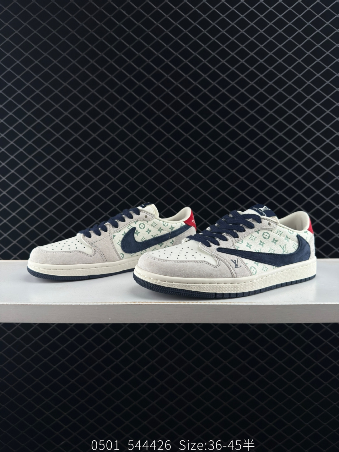 Louis Vuitton x Travis Scott x Air Jordan 1 Low